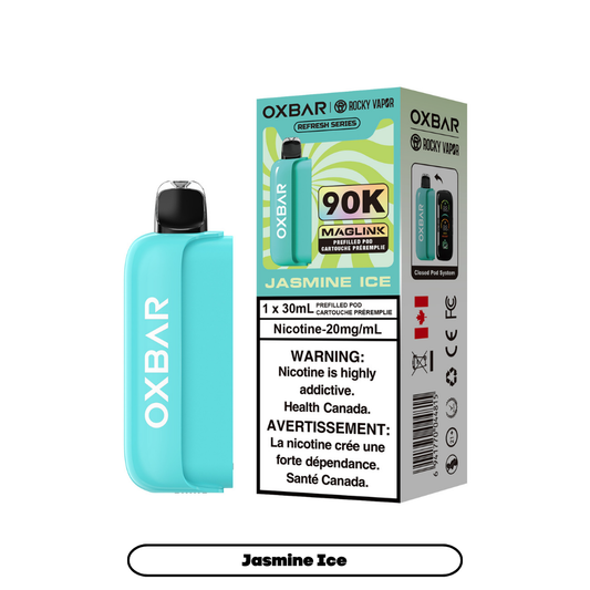 Rocky Vapor Oxbar Maglink - Refresh Series - Jasmine Ice (4pc/Carton) [Alberta] {Prefilled Pods}