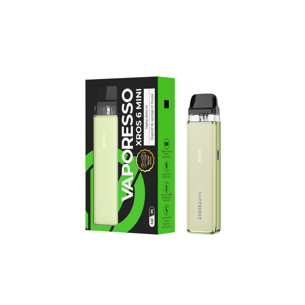 VAPORESSO XROS 6 MINI POD KIT [CRC] - JELLY GREEN