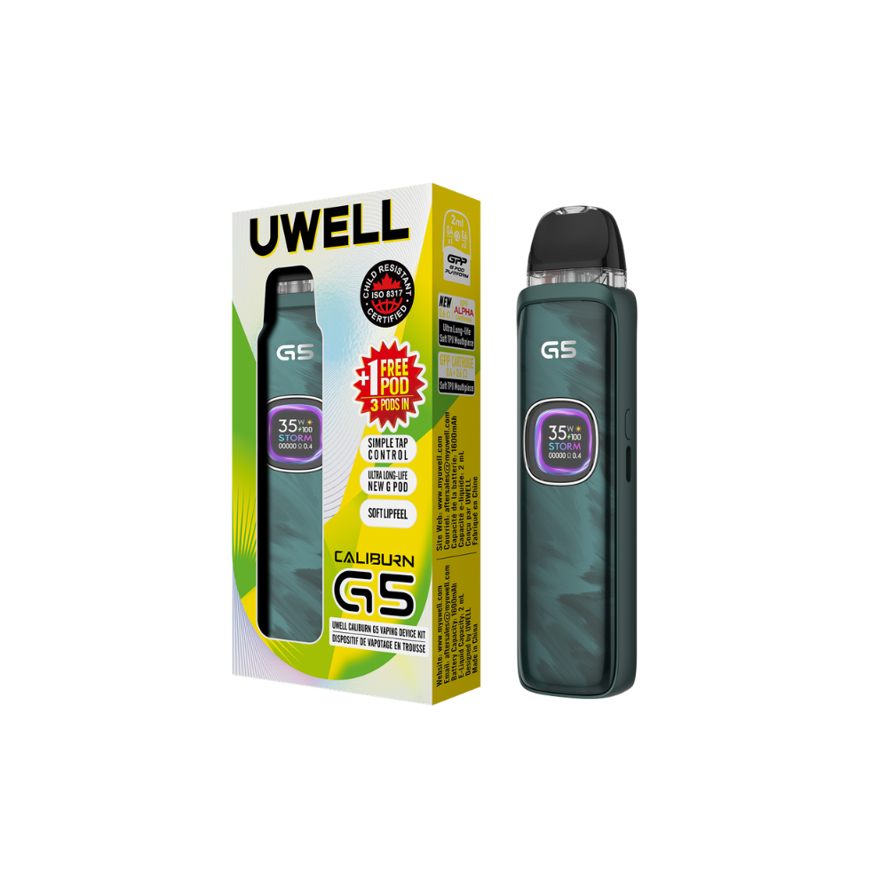 UWELL CALIBURN G5 POD KIT [CRC] - LAKE GREEN