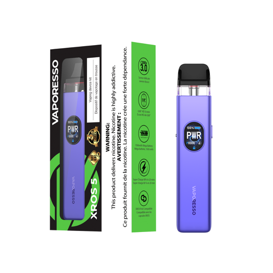 VAPORESSO XROS 5 POD KIT [CRC] - LAVENDER PURPLE