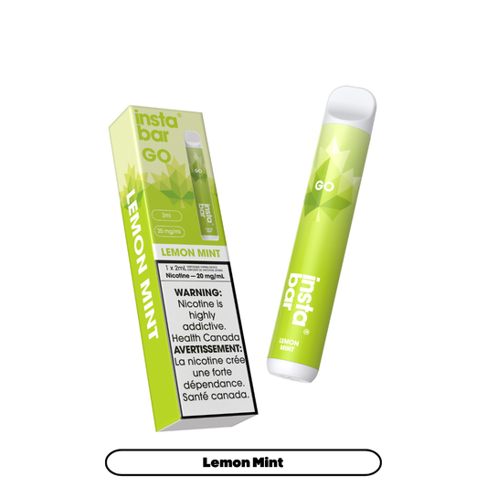 Insta Bar GO - Lemon Mint (6pc/Carton) [Alberta]