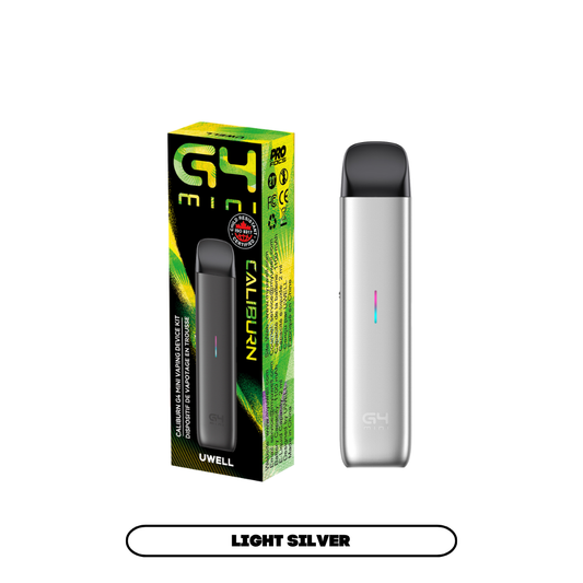 UWELL CALIBURN G4 MINI POD KIT [CRC] - LIGHT SILVER