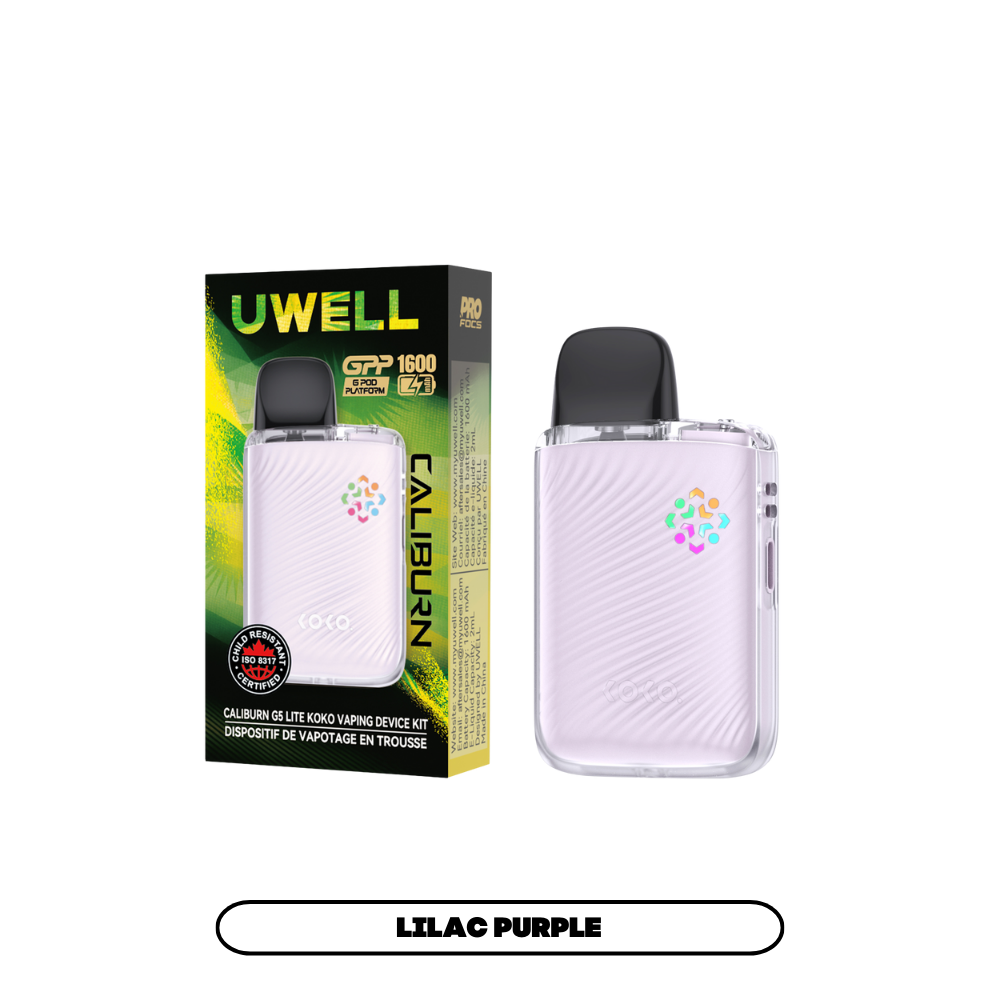 UWELL CALIBURN G5 LITE KOKO POD KIT [CRC] - LILAC PURPLE