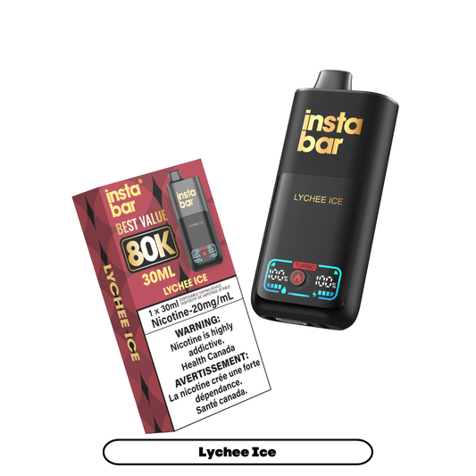 Insta Bar 80K - Lychee Ice (4pc/Carton) [Ontario]