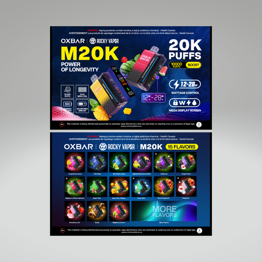 Marketing - M20K - Mini Flavor Menu
