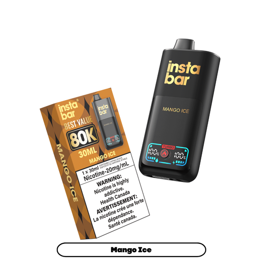 Insta Bar 80K - Mango Ice (4pc/Carton) [Ontario]