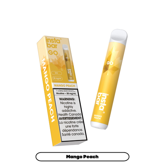 Insta Bar GO - Mango Peach (6pc/Carton) [Alberta]