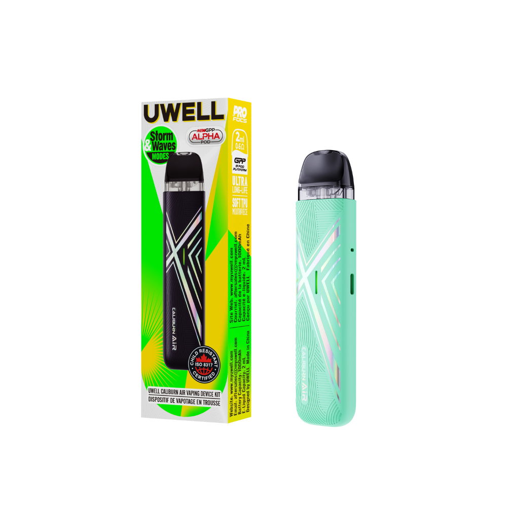 UWELL CALIBURN AIR POD KIT [CRC] - MINT GREEN
