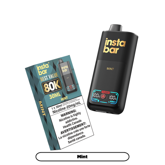 Insta Bar 80K - Mint (4pc/Carton) [Ontario]