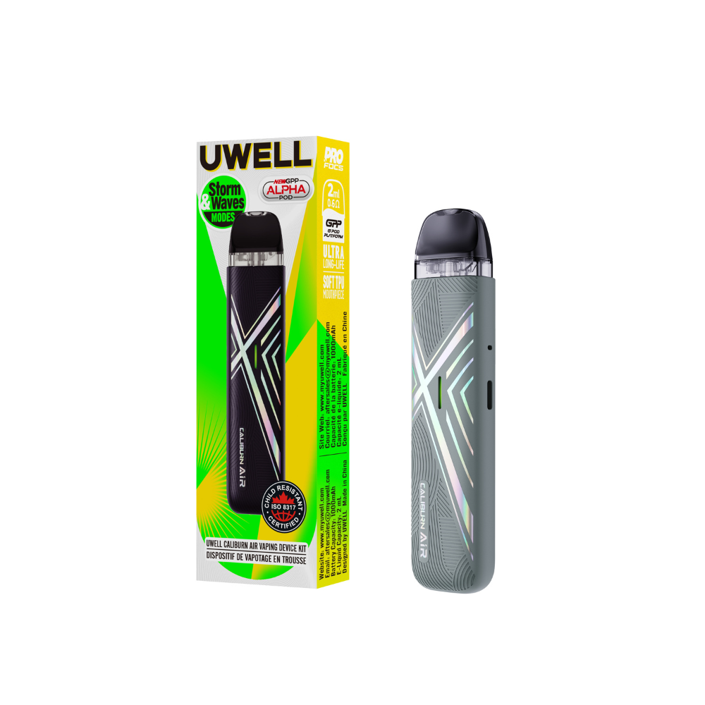UWELL CALIBURN AIR POD KIT [CRC] - MIST GRAY