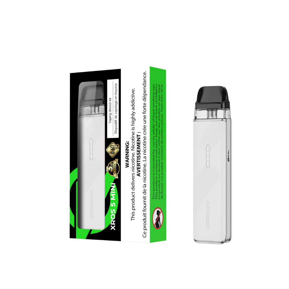 VAPORESSO XROS 5 MINI POD KIT [CRC] - MIST WHITE