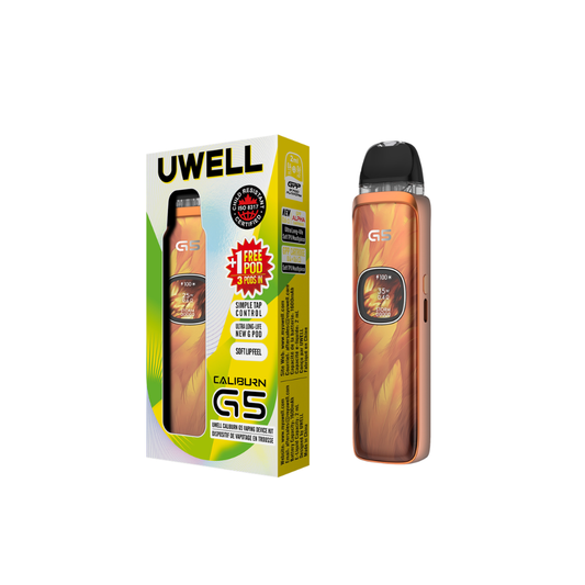 UWELL CALIBURN G5 POD KIT [CRC] - ORANGE FEATHERS