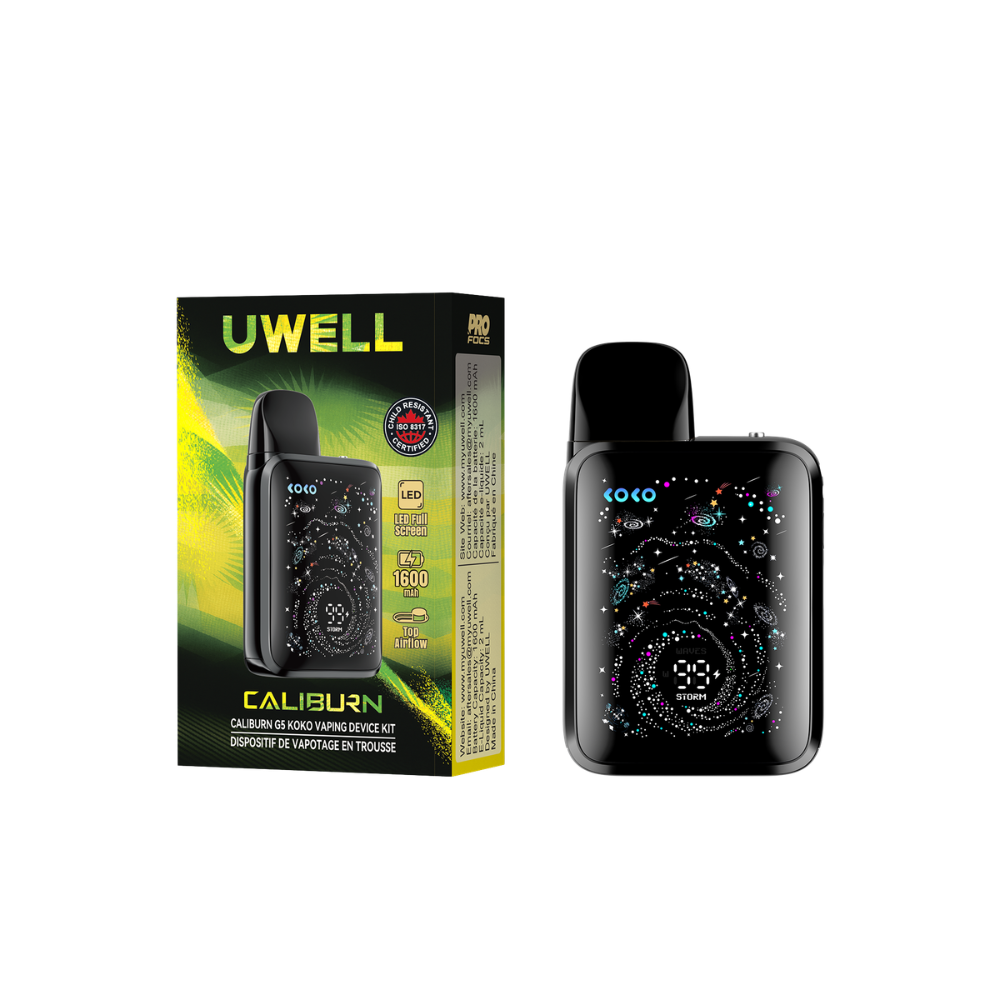 UWELL CALIBURN G5 KOKO POD KIT [CRC] - OYNX BLACK