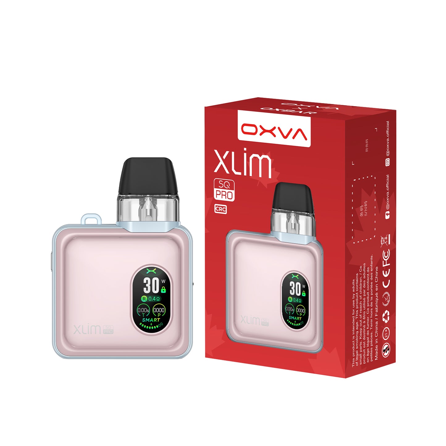 OXVA XLIM SQ PRO POD KIT [CRC] - Pastel Pink