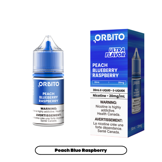 Orbito E-Liquid (30mL) - Peach Blueberry Raspberry [Federal]