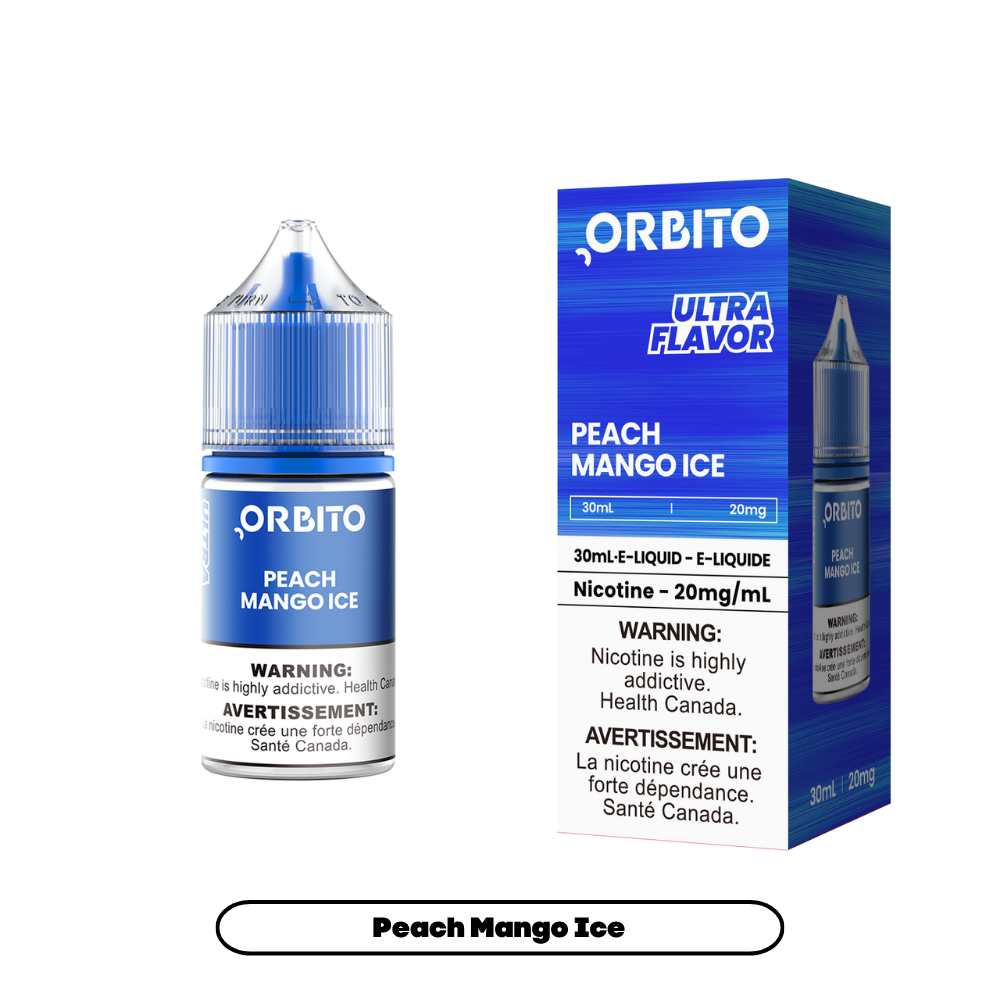 Orbito E-Liquid (30mL) - Peach Mango Ice [Alberta]