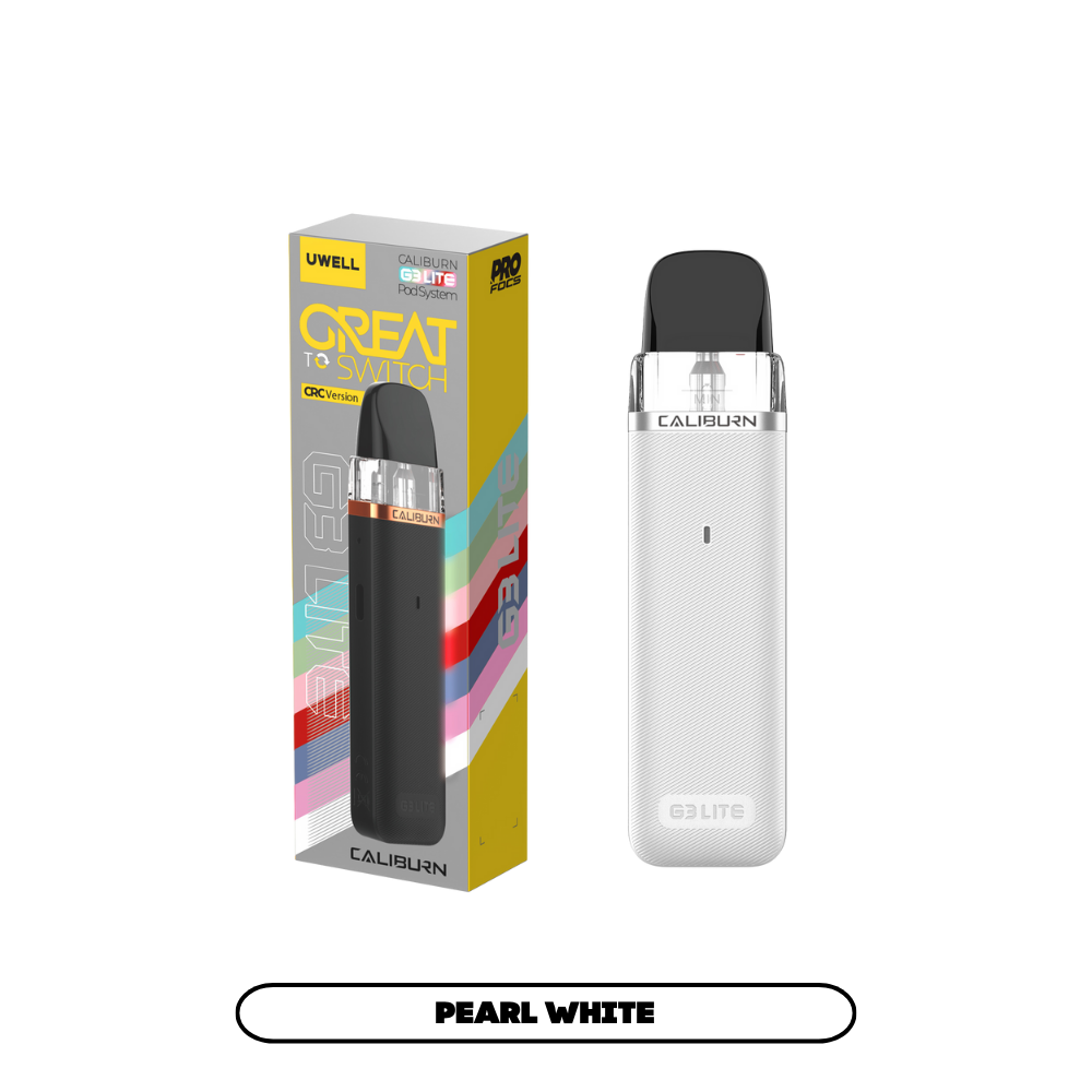 UWELL CALIBURN G3 LITE POD KIT [CRC] - PEARL WHITE