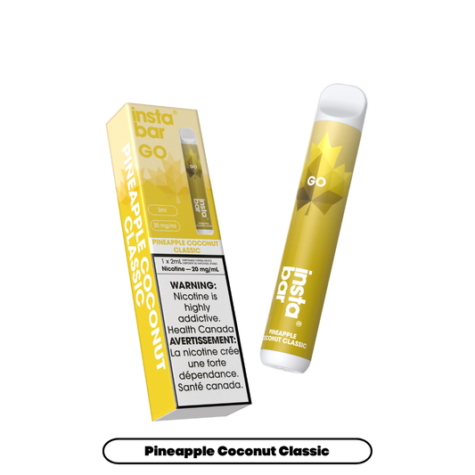 Insta Bar GO - Pineapple Coconut Classic (6pc/Carton) [Alberta]