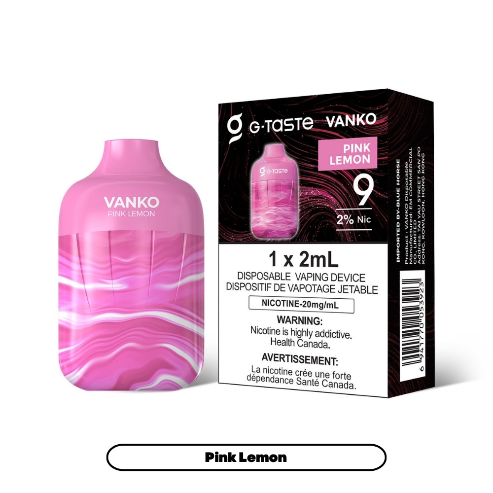 G-Taste Vanko - Pink Lemon (5pc/Carton) [Federal]