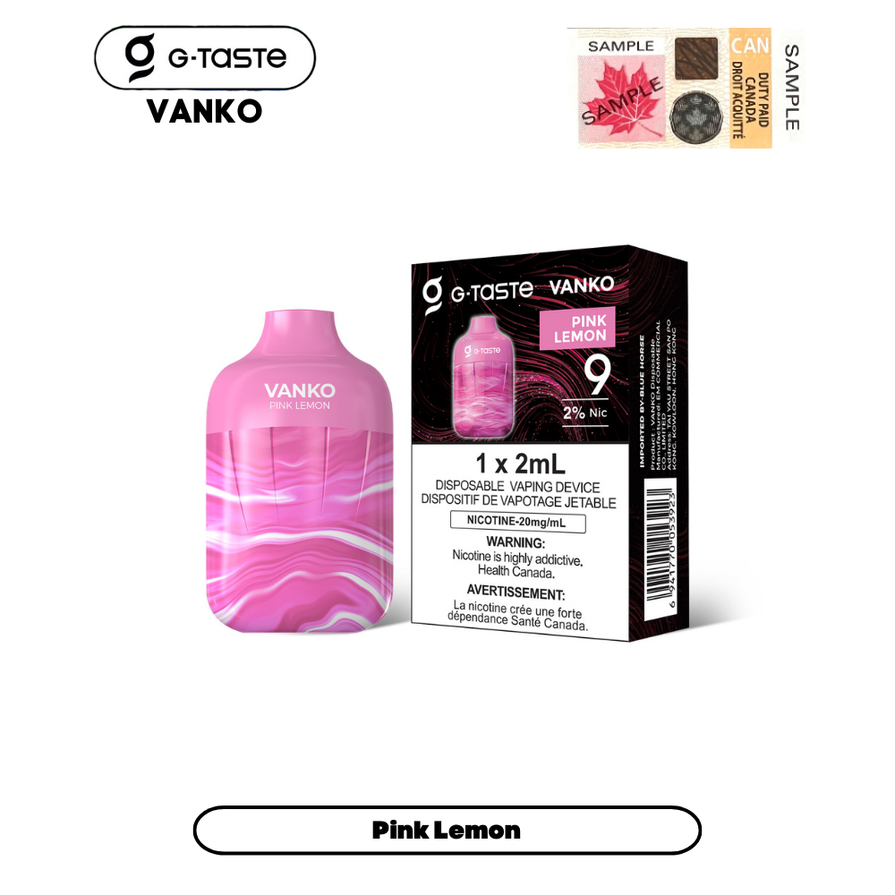 G-Taste Vanko - Pink Lemon (5pc/Carton)