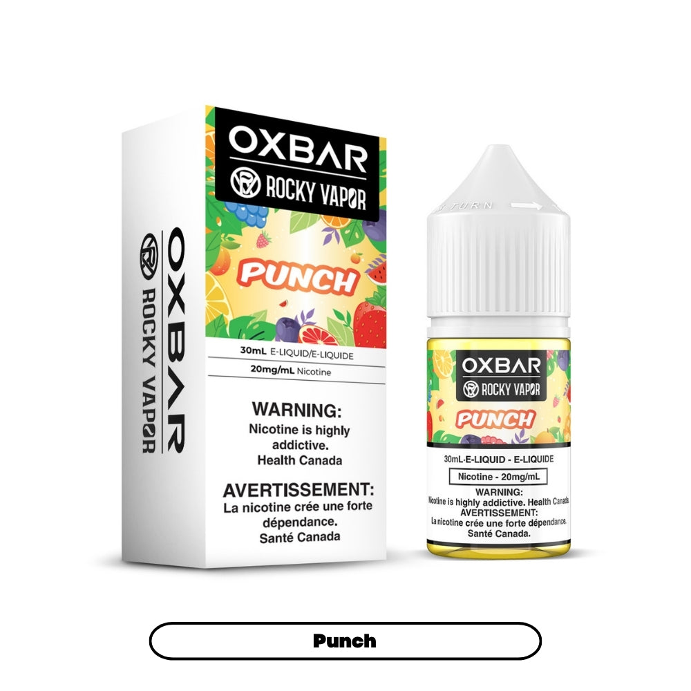 Rocky Vapor Oxbar E-liquids - Punch [Ontario]