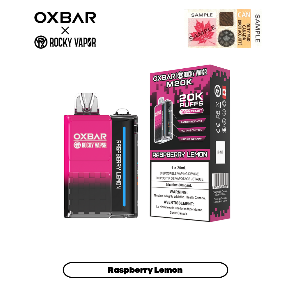 Rocky Vapor Oxbar M20K - Raspberry Lemon