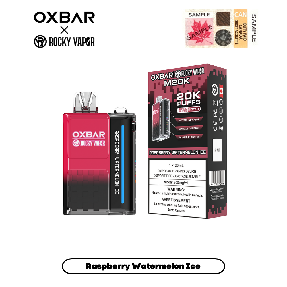 Rocky Vapor Oxbar M20K - Raspberry Watermelon Ice