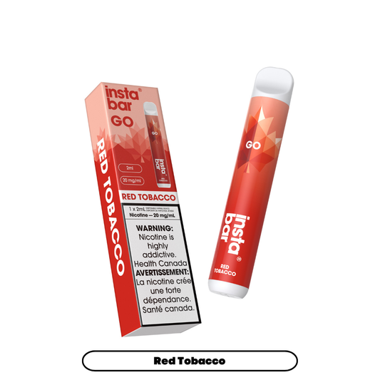 Insta Bar GO - Red Tobacco (6pc/Carton) [Ontario]