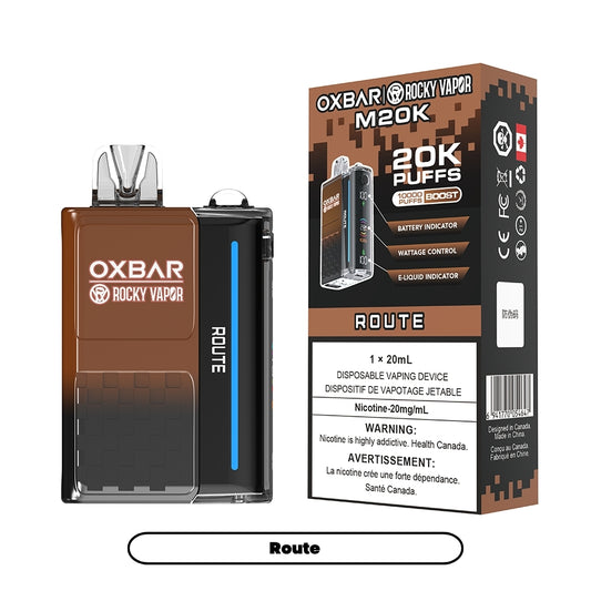 Rocky Vapor Oxbar M20K - Route (5pc/Carton) [Federal]