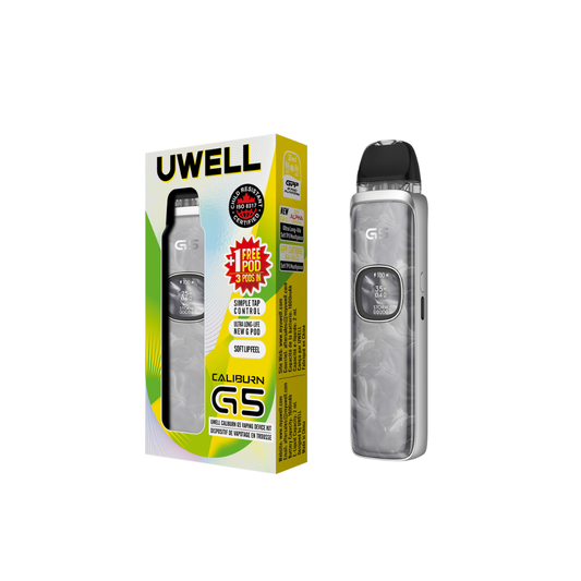 UWELL CALIBURN G5 POD KIT [CRC] - SILVER MARBLE