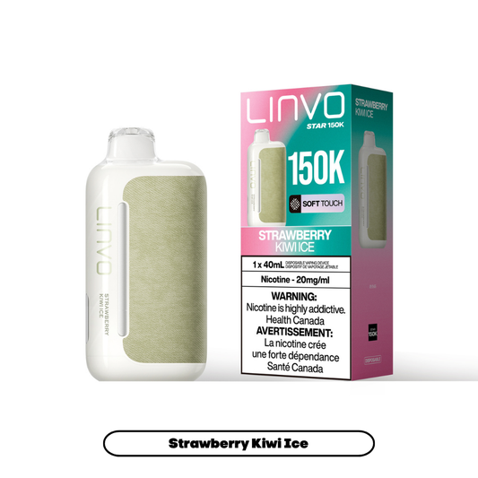 Linvo Star 150K - Strawberry Kiwi Ice (4pc/Carton) [Federal]