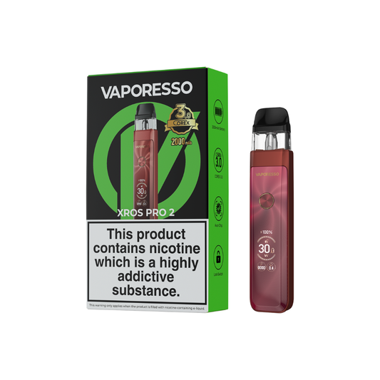VAPORESSO XROS PRO 2 POD KIT [CRC] - SUNLIGHT RED