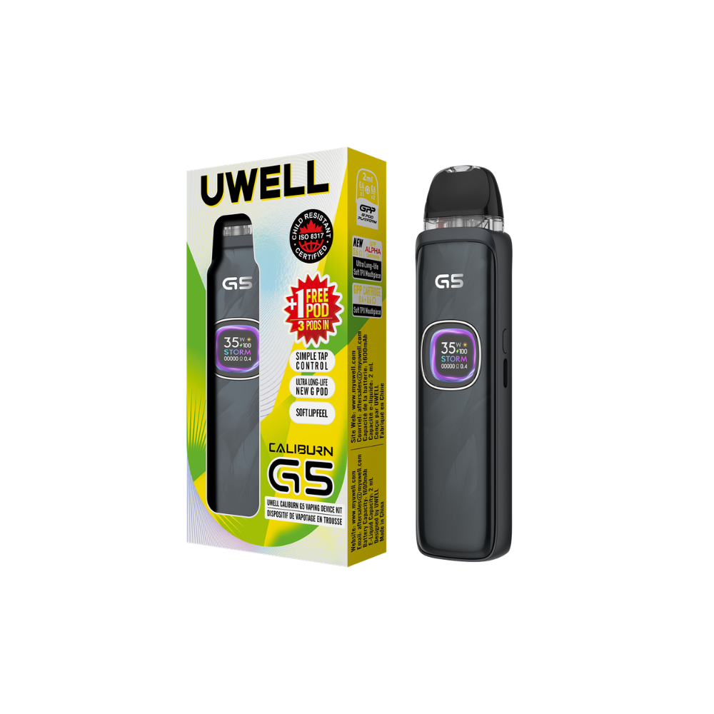 UWELL CALIBURN G5 POD KIT [CRC] - SAPPHIRE BLACK