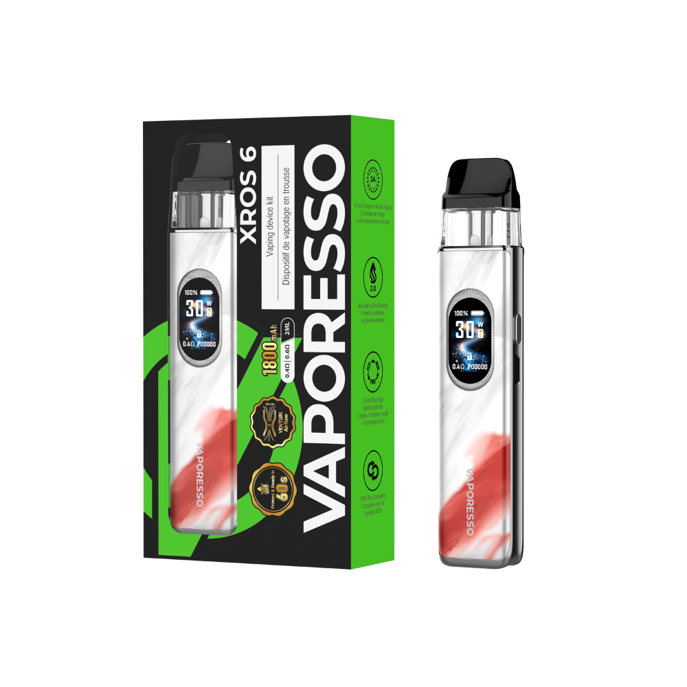 VAPORESSO XROS 6 POD KIT [CRC] - SCORCHING CLOUD