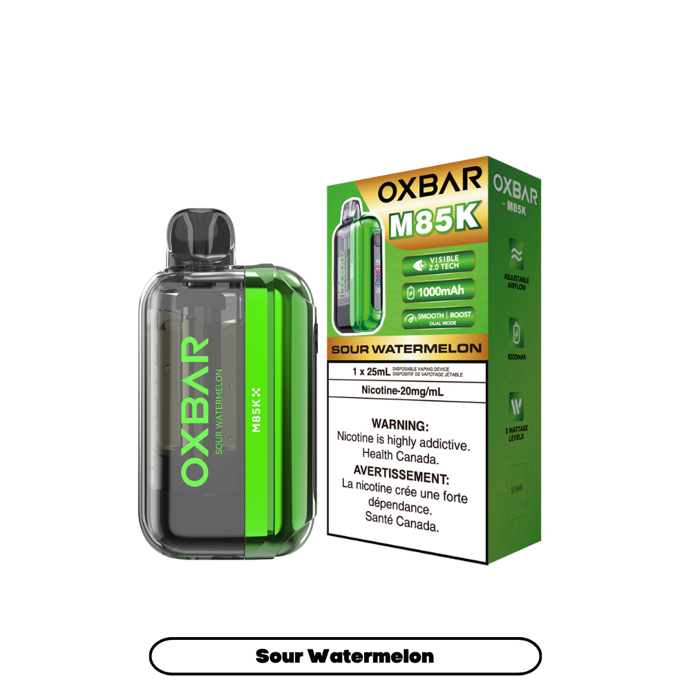 Oxbar M85K - Sour Watermelon (4pc/Carton) [Federal]