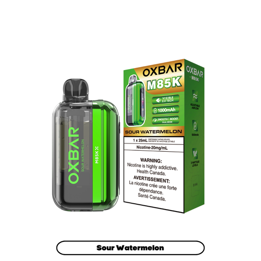 Oxbar M85K - Sour Watermelon (4pc/Carton) [Federal]