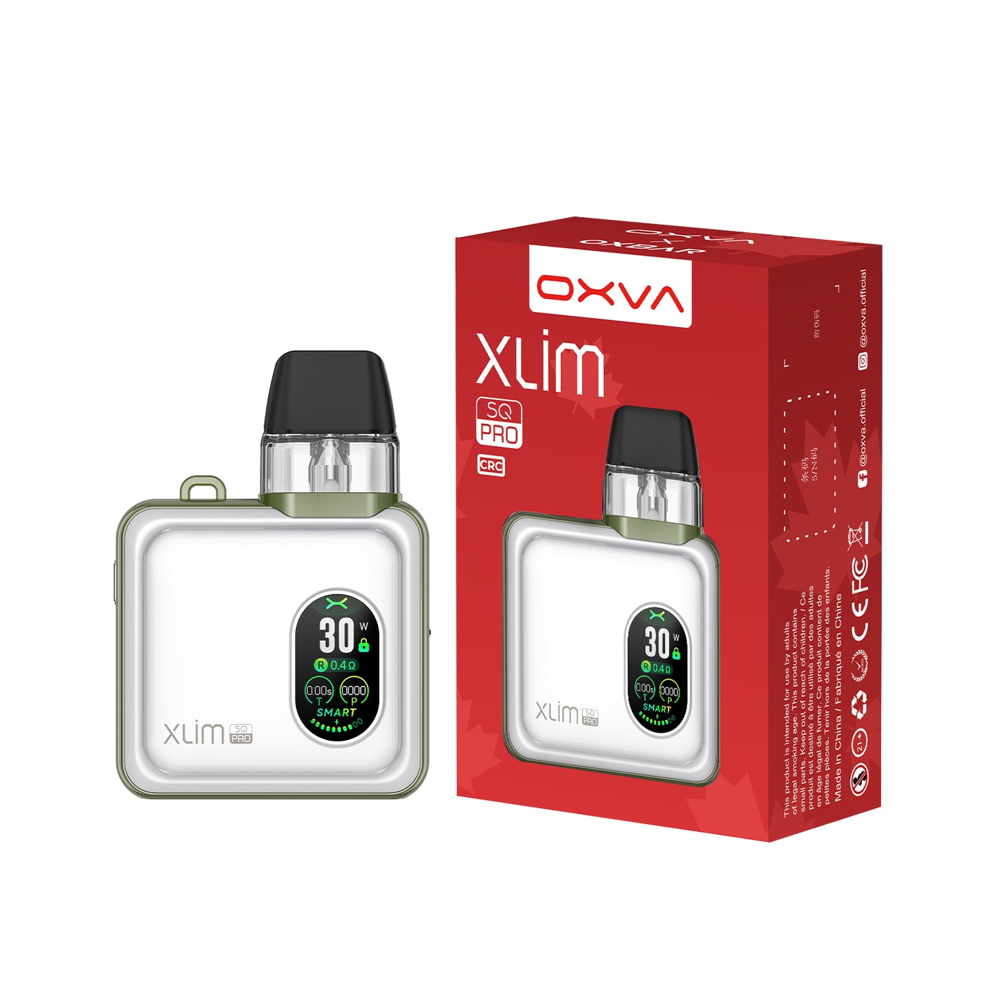 OXVA XLIM SQ PRO POD KIT [CRC] - Spring White