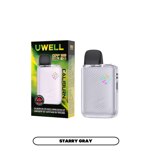 UWELL CALIBURN G5 LITE KOKO POD KIT [CRC] - STARRY GRAY