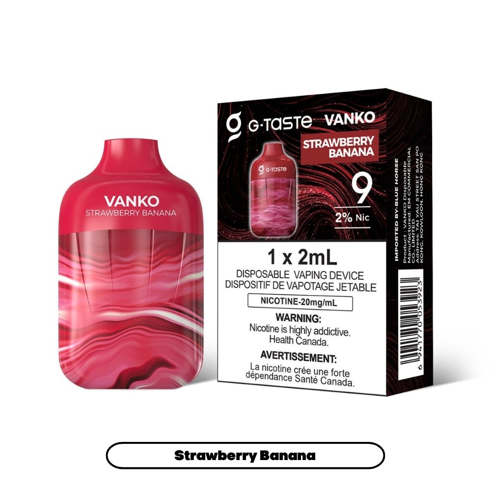 G-Taste Vanko - Strawberry Banana (5pc/Carton) [Federal]