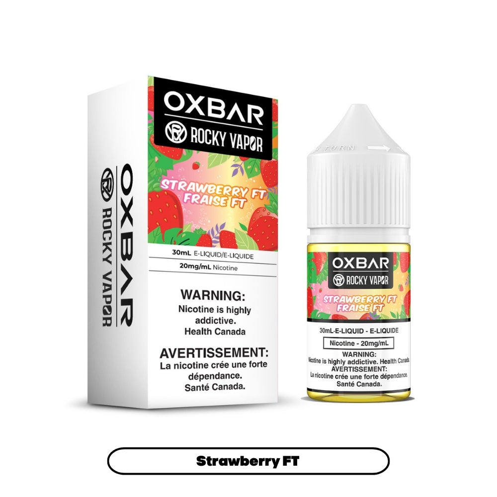 Rocky Vapor Oxbar E-liquids - Strawberry FT [Manitoba]
