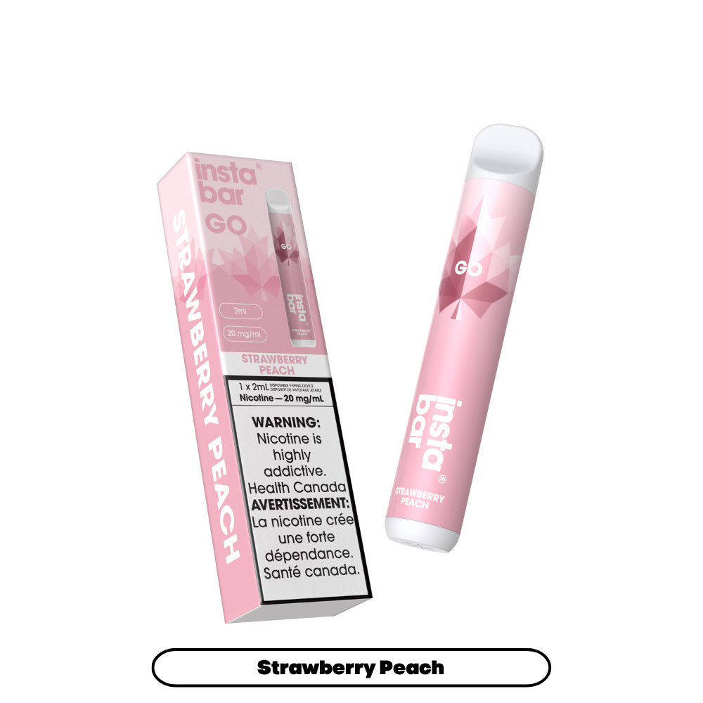 Insta Bar GO - Strawberry Peach (6pc/Carton) [Ontario]