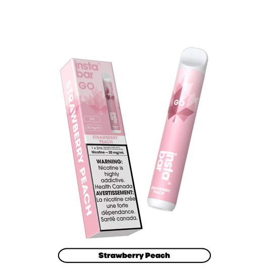 Insta Bar GO - Strawberry Peach (6pc/Carton) [Alberta]