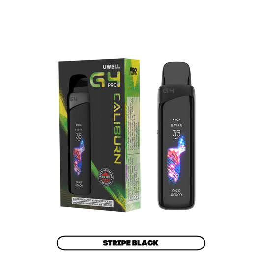 UWELL CALIBURN G4 PRO POD KIT [CRC] - STRIPE BLACK