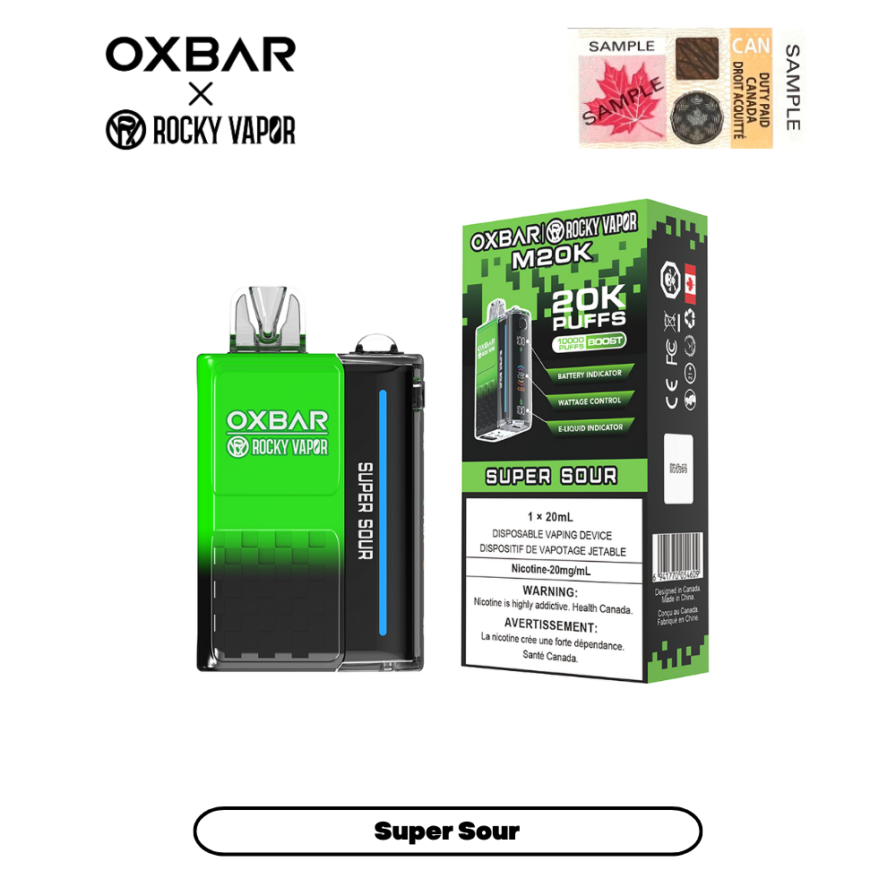 Rocky Vapor Oxbar M20K - Super Sour