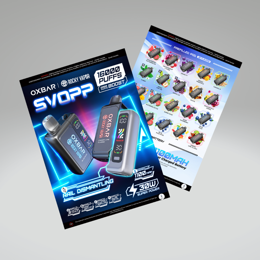 Marketing - Svopp - Flyer