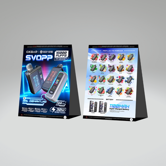 Marketing - Svopp - Tent Card
