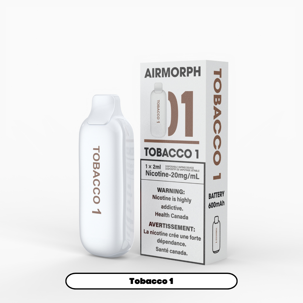 Airmorph - Tobacco 1 (6pc/Carton) [Quebec]