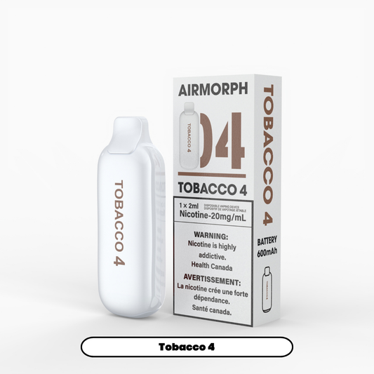 Airmorph - Tobacco 4 (6pc/Carton) [Quebec]