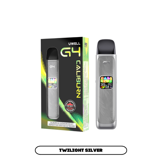 UWELL CALIBURN G4 POD KIT [CRC] - TWILIGHT SILVER