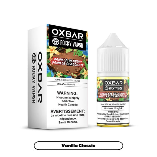 Rocky Vapor Oxbar E-liquids - Vanilla Classic [Federal]